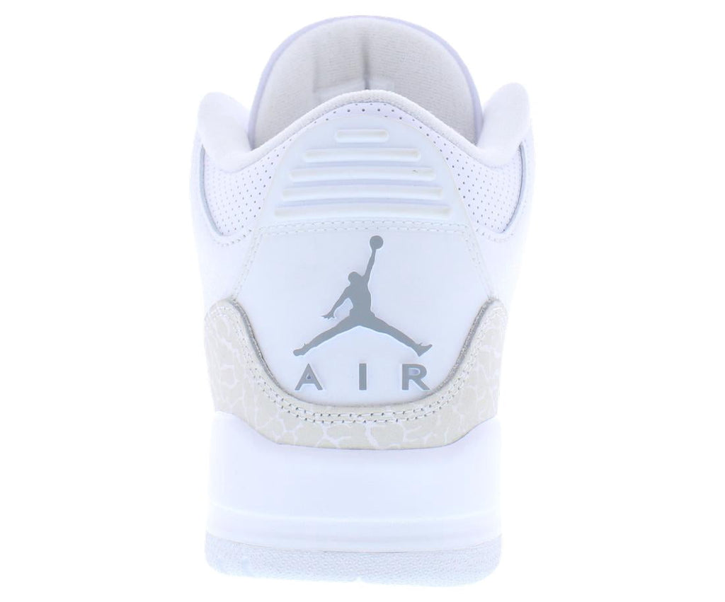 Nike Air Jordan 3 Retro White / Metallic Silver - White CT8532-111 Men's Size 10