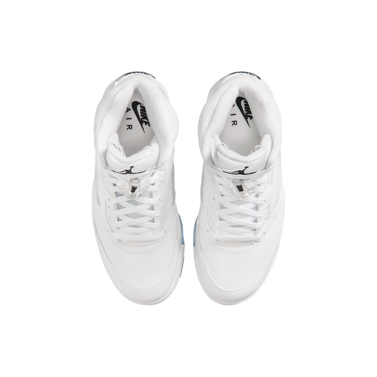 Men's Jordan 5 Retro OG "White Metallic" Wht/Blk-Mtlc Silver (HQ7978 103) - 11.5