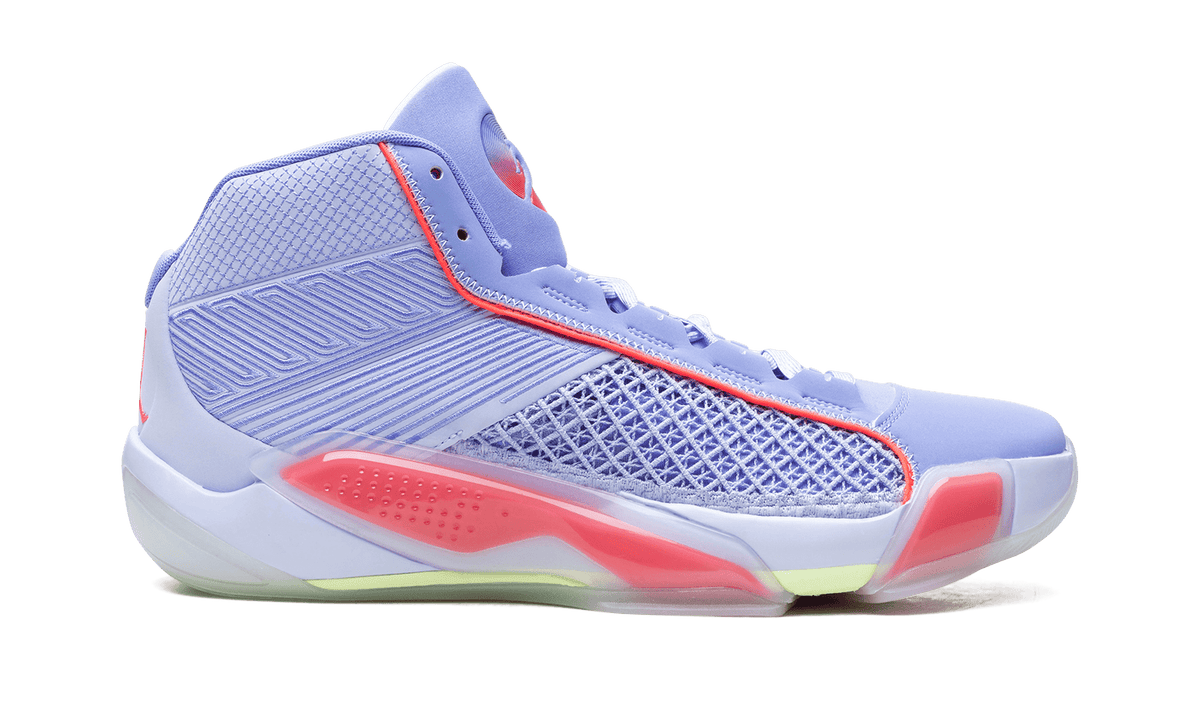 JORDAN MENS Air Jordan XXXVIII "Light Marine" DZ3356 500 DZ3356 500 from Stadium Goods
