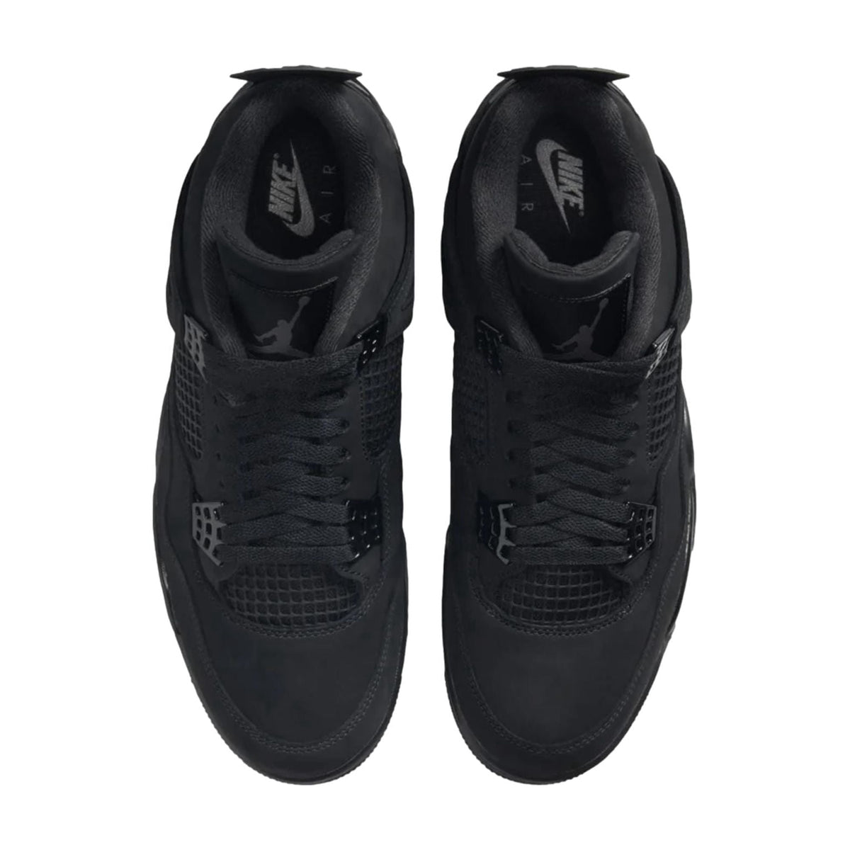 Nike Air Jordan 4 Retro Black / Black - Light Graphite FV5029-010 Men's Size 7.5
