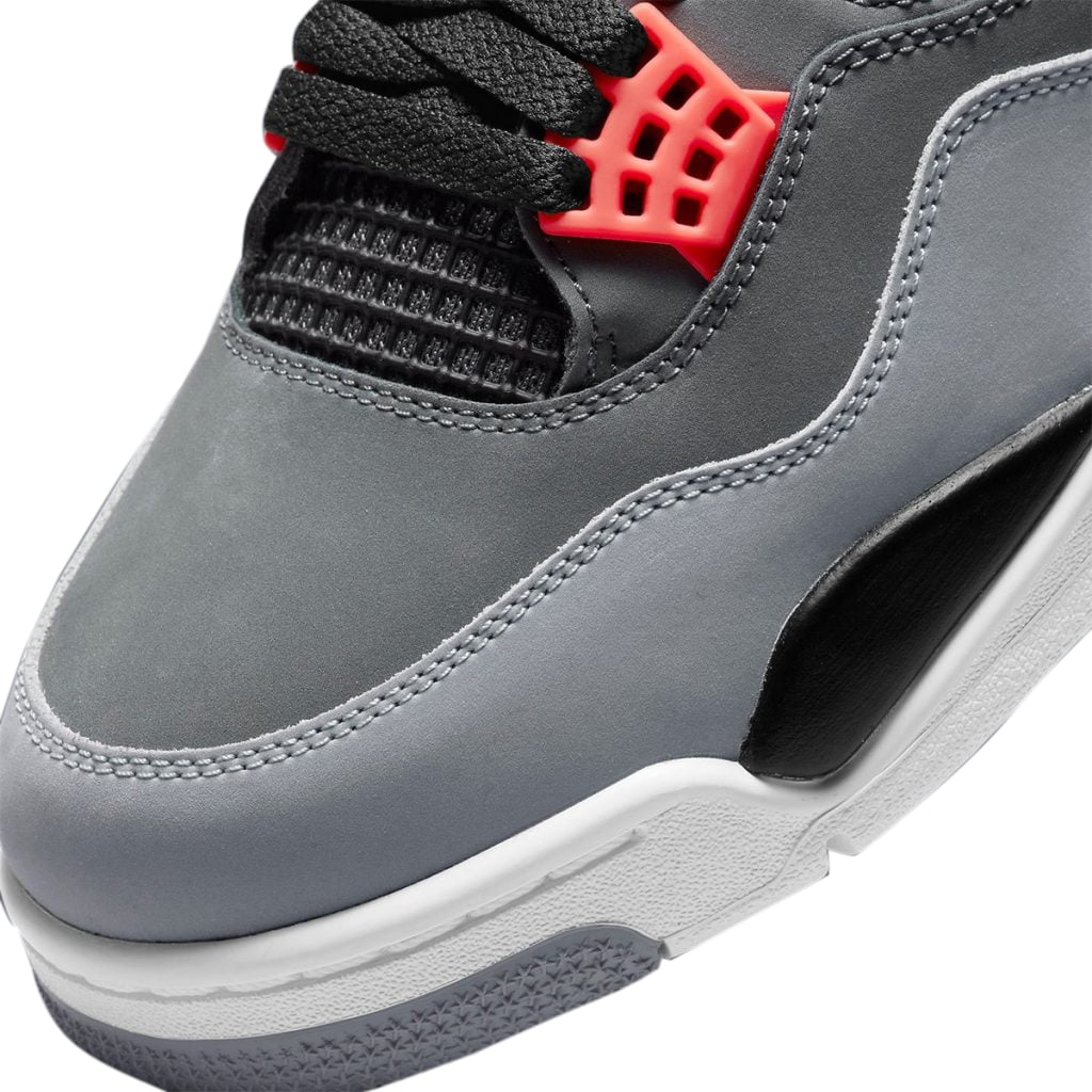 Men's Jordan 4 Retro "Infrared" Dark Grey/Infrared 23-Black (DH6927 061) - 12