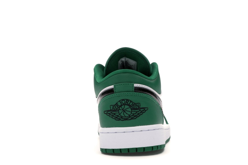 Nike Kids Grade School Air Jordan 1 Low "Pine Green" Basketball Shoe (4.5)