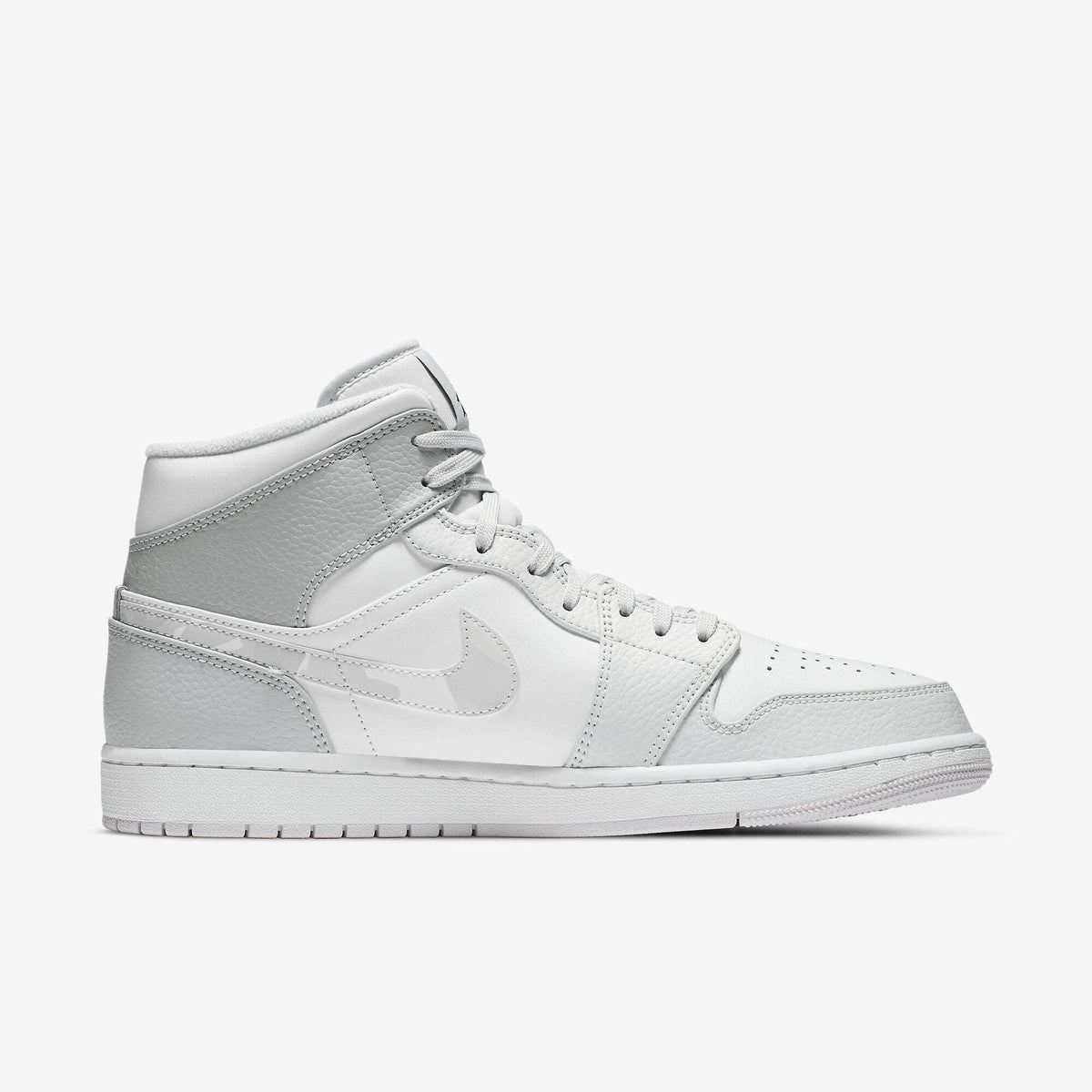 (Men's) Air Jordan 1 Mid 'Grey Camo' (2020) DC9035-100