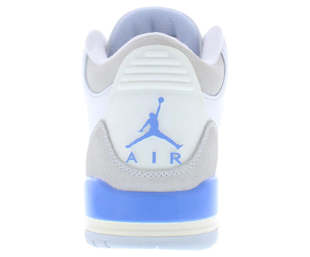 Men's Jordan 3 Retro "Lucky Shorts" Smmt Wht/Hydrogen Blue (CT8532 101) - 8