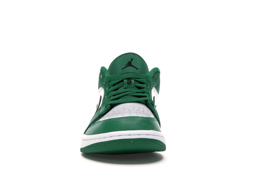 Nike Kids Grade School Air Jordan 1 Low "Pine Green" Basketball Shoe (4.5)