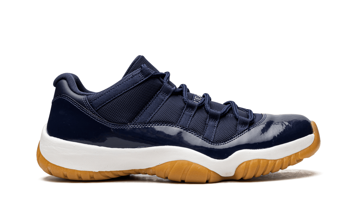 JORDAN MENS Air Jordan 11 Retro Low "Navy/Gum" 528895 405 528895 405 from Stadium Goods