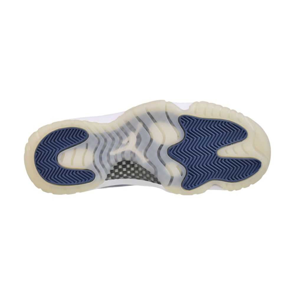 Air Jordan 11 Retro Low Men's Shoes White/Midnight Navy fv5104-104