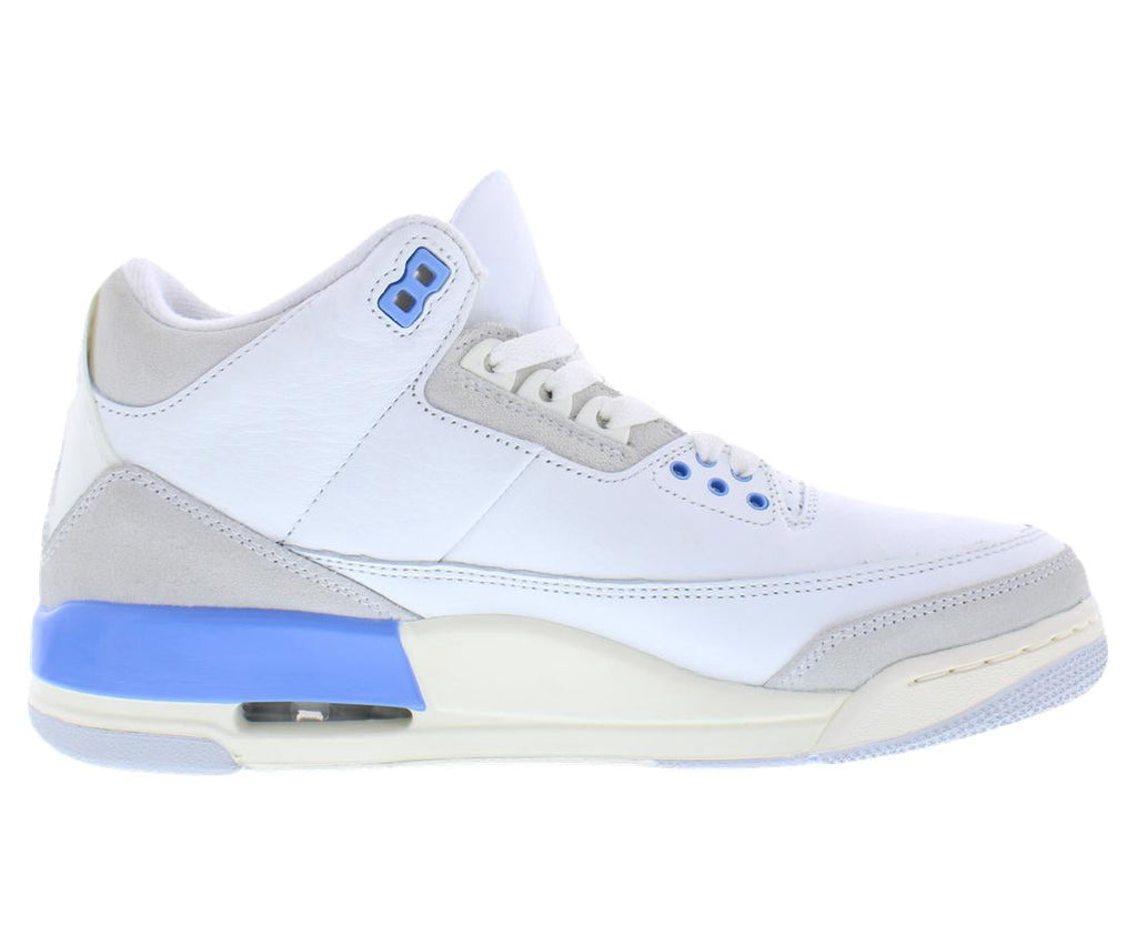 Men's Jordan 3 Retro "Lucky Shorts" Smmt Wht/Hydrogen Blue (CT8532 101) - 8