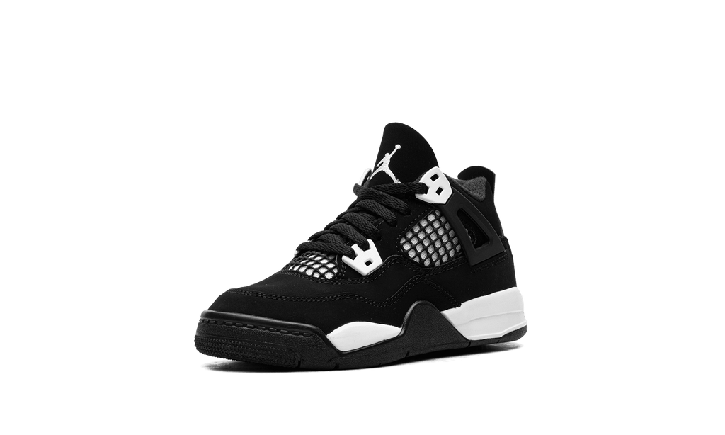 Jordan PRE SCHOOL Jordan 4 Retro PS "White Thunder" FV4537 001 from Stadium Goods