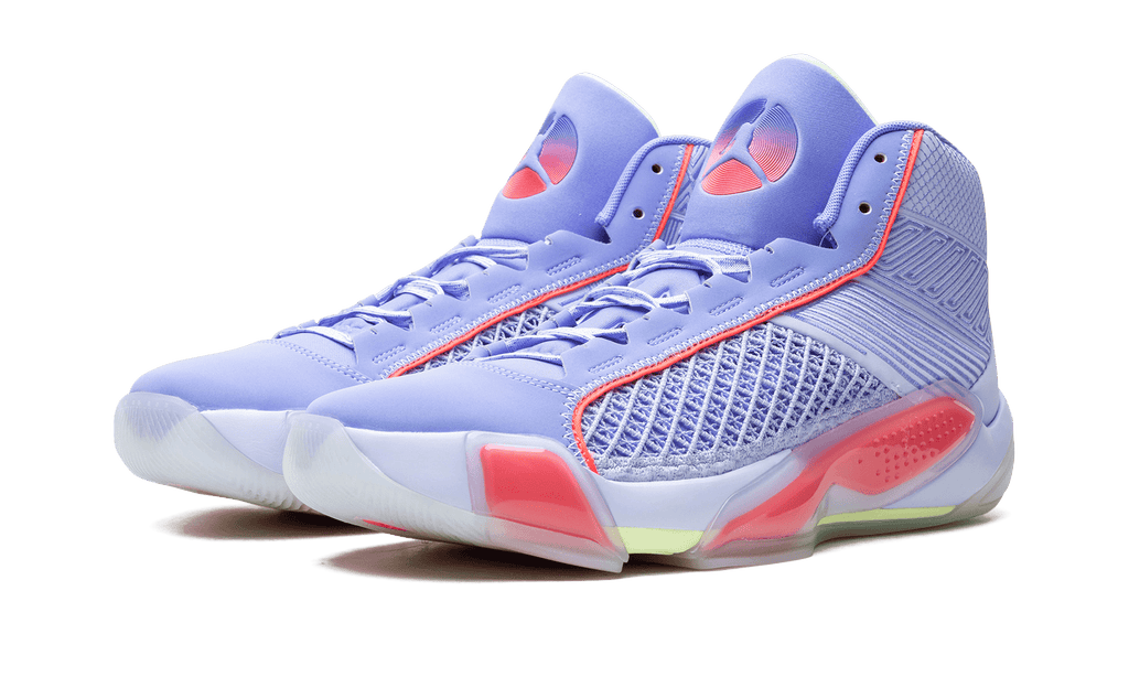 JORDAN MENS Air Jordan XXXVIII "Light Marine" DZ3356 500 DZ3356 500 from Stadium Goods