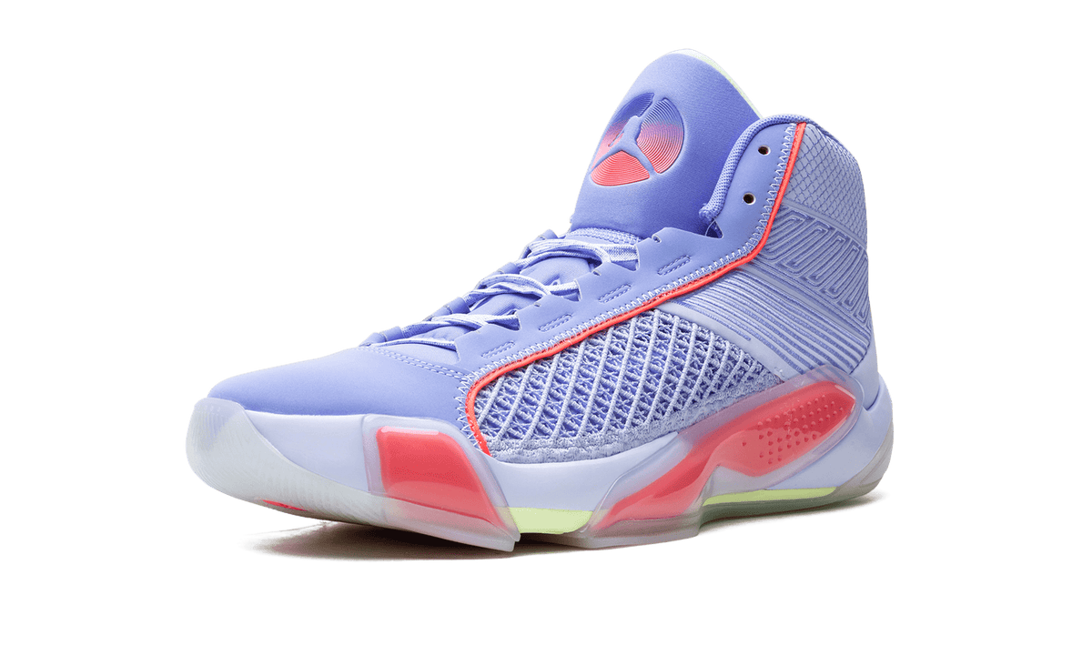 JORDAN MENS Air Jordan XXXVIII "Light Marine" DZ3356 500 DZ3356 500 from Stadium Goods
