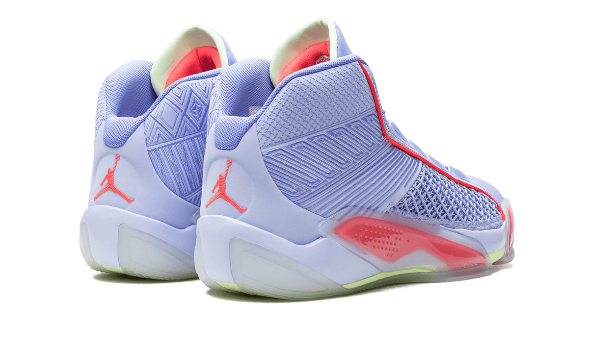 JORDAN MENS Air Jordan XXXVIII "Light Marine" DZ3356 500 DZ3356 500 from Stadium Goods