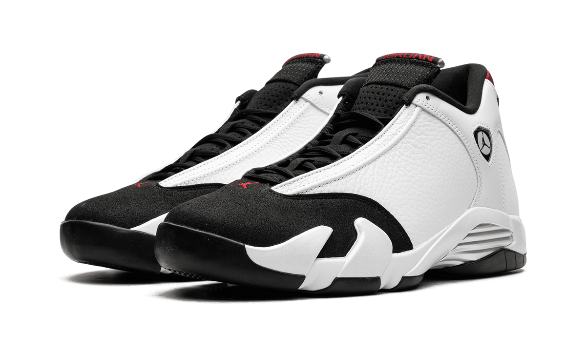 Jordan MENS Air Jordan 14 "Black Toe" 487471 160 from Stadium Goods