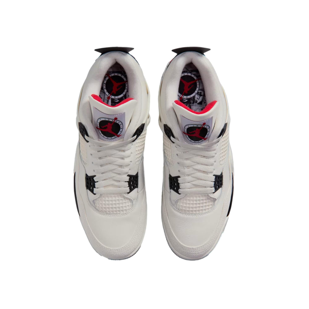 Nike Air Jordan 4 Retro OG FC Sail / Black - University Red IM4002-100 Men's Size 11