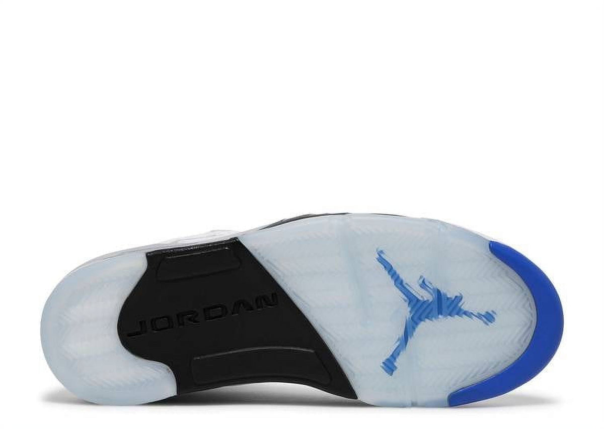 Air Jordan; Casual Dress Shoes Retro Stealth, White/Hyper, 9.5