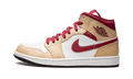 JORDAN MENS Air Jordan 1 Mid "Light Curry" 554724 201 554724 201 from Stadium Goods
