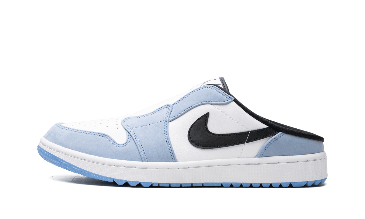 JORDAN MENS Air Jordan 1 Mule Golf "University Blue" FJ1214 400 from Stadium Goods