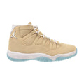 Nike Air Jordan 11 Retro Suede Mens Shoes Size 10, Color: Canvas/Metallic Silver