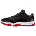 Jordan 11 Retro Low 'Bred' Men's Shoes Black/Varsity Red-White fv5104-006