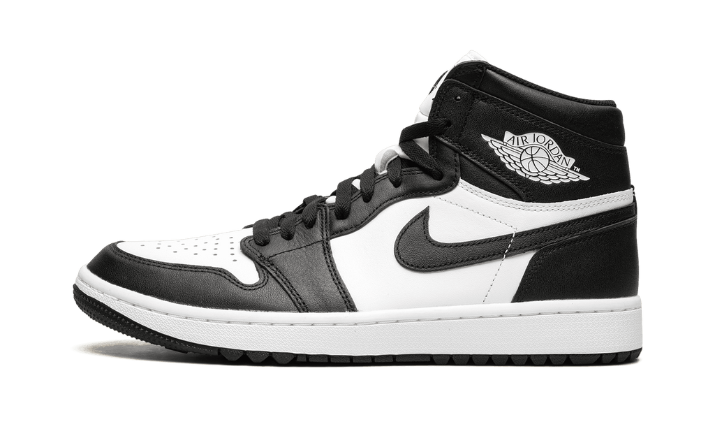 Jordan MENS Air Jordan 1 High Golf "Black / White - Panda" DQ0660 101 from Stadium Goods