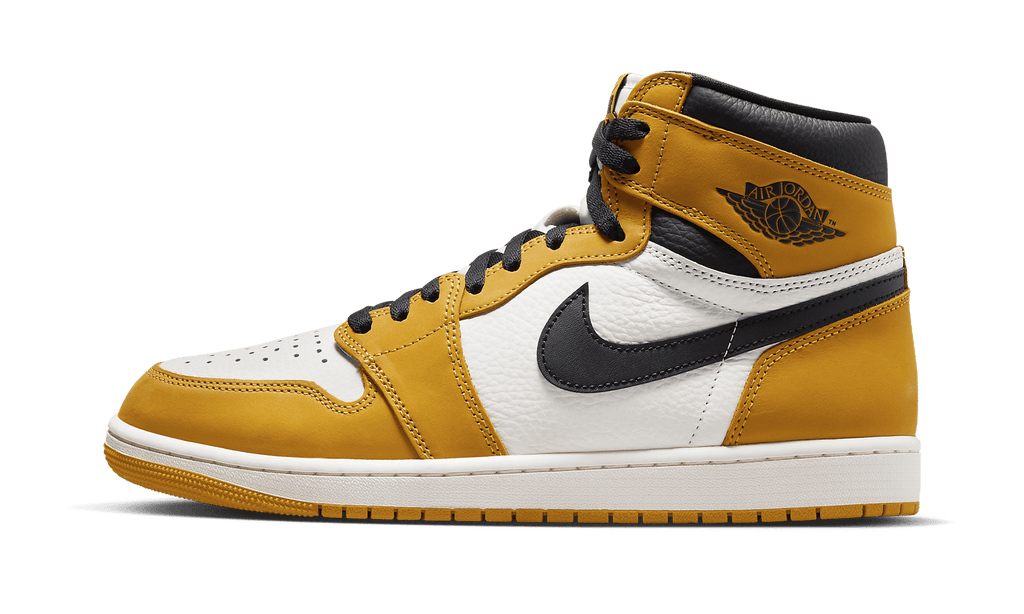 Jordan MENS Air Jordan 1 Retro High OG "Yellow Ochre" DZ5485 701 from Stadium Goods