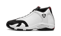 Jordan MENS Air Jordan 14 "Black Toe" 487471 160 from Stadium Goods