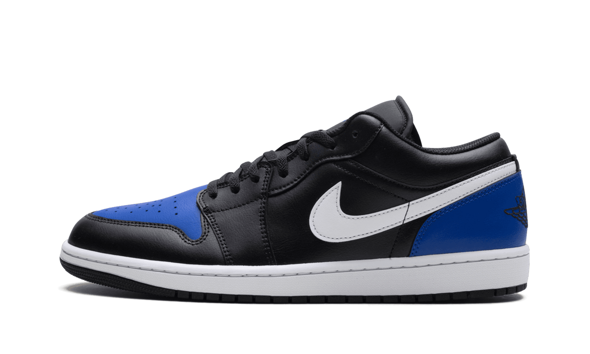 Jordan MENS Jordan 1 Low "Black Royal Toe" 553558 042 from Stadium Goods