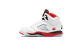 Air Jordan 5 PS "Fire Red - Black Tongue (2025)" HQ7979 101 from Stadium Goods