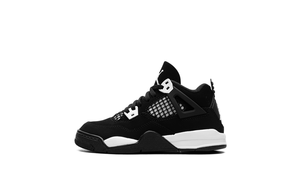 Jordan PRE SCHOOL Jordan 4 Retro PS "White Thunder" FV4537 001 from Stadium Goods