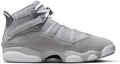 Men's Jordan 6 Rings Wolf Grey/Cool Grey-White (322992 009) - 9.5