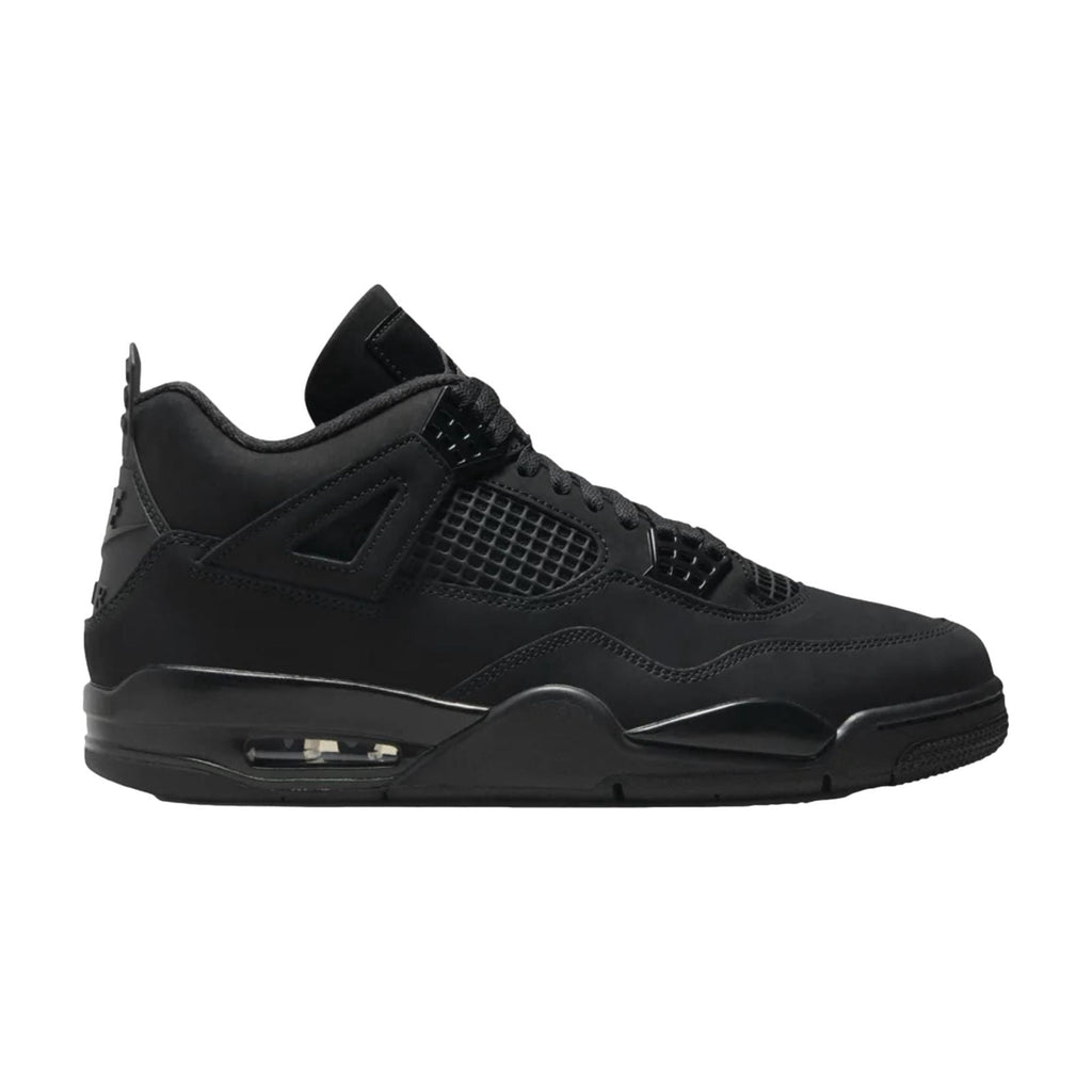 Nike Air Jordan 4 Retro Black / Black - Light Graphite FV5029-010 Men's Size 7.5