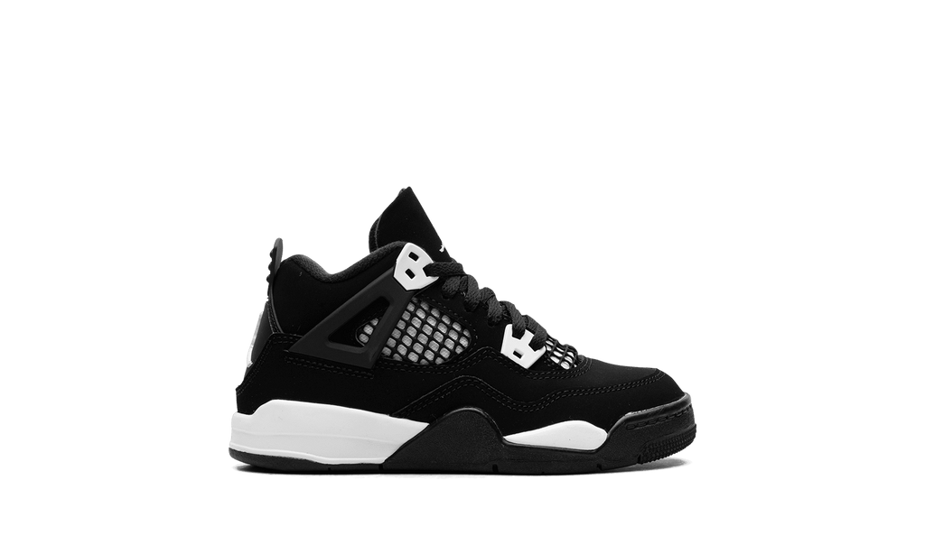 Jordan PRE SCHOOL Jordan 4 Retro PS "White Thunder" FV4537 001 from Stadium Goods
