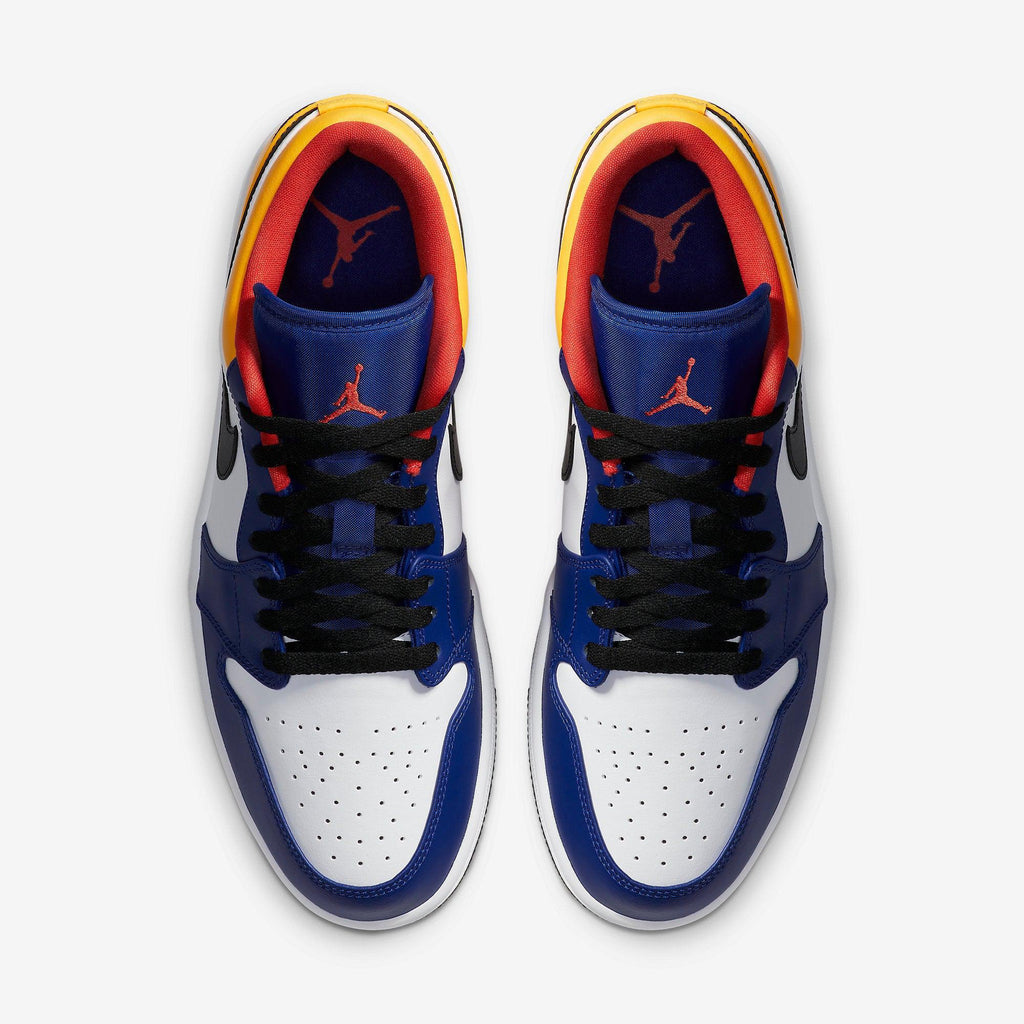 (Men's) Air Jordan 1 Low 'Royal Yellow' (2020) 553558-123