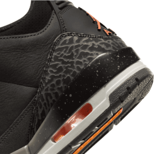 Men's Air Jordan 3 Retro "Fear" Sneaker Night Stadium / Total Orange CT8532-080, Size 9.5-US
