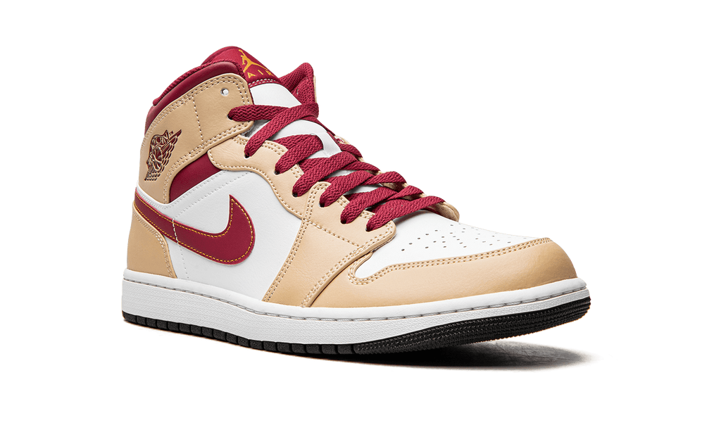 JORDAN MENS Air Jordan 1 Mid "Light Curry" 554724 201 554724 201 from Stadium Goods
