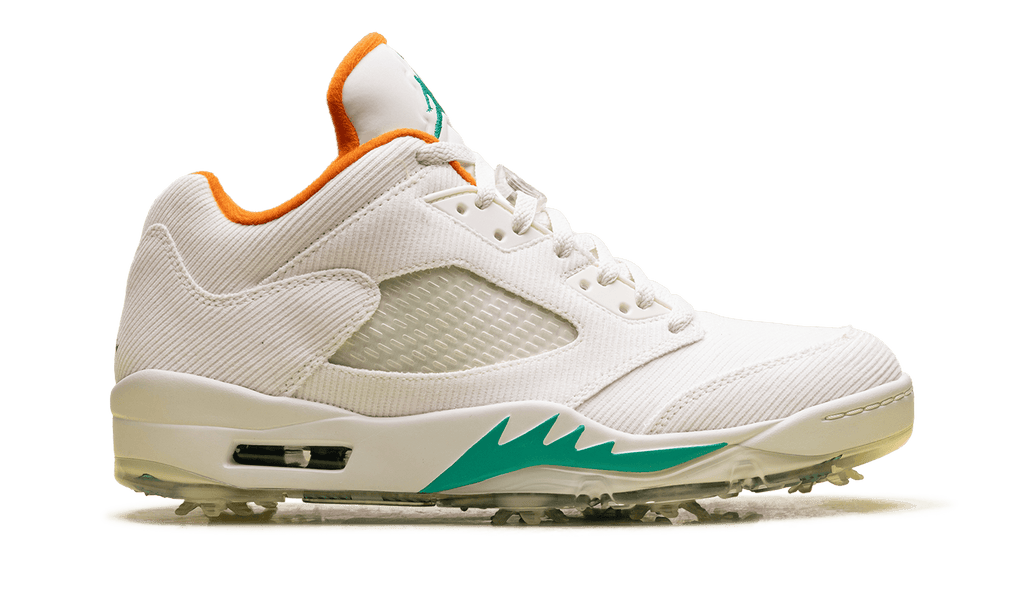 JORDAN MENS Air Jordan 5 Golf "Lucky and Good" CW4204 100 CW4204 100 from Stadium Goods