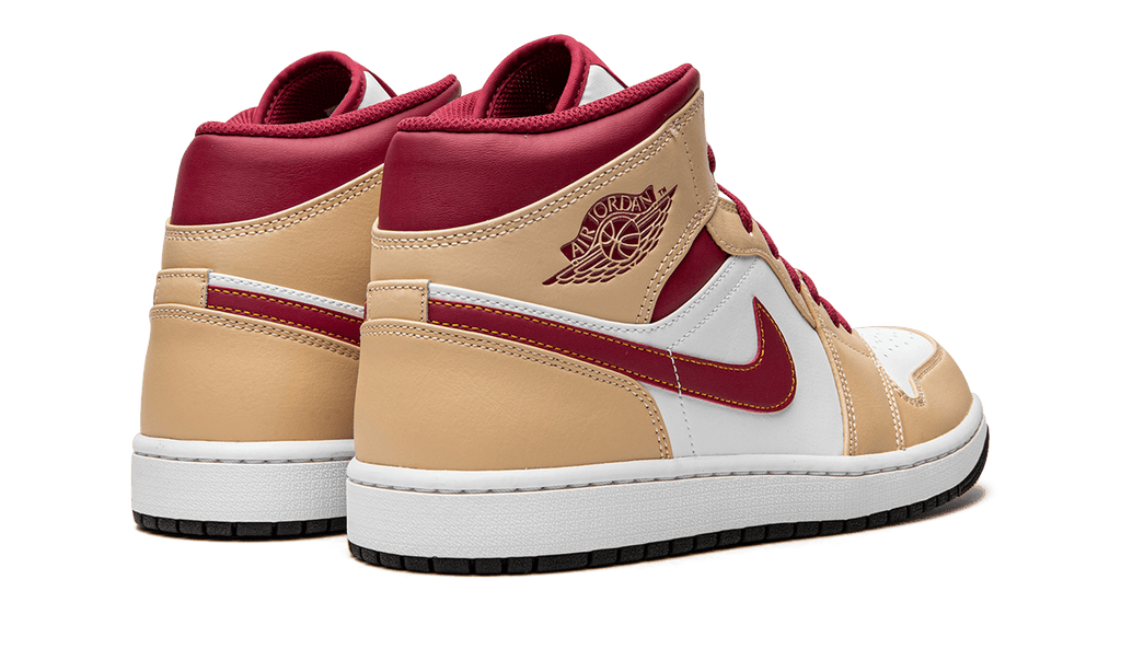 JORDAN MENS Air Jordan 1 Mid "Light Curry" 554724 201 554724 201 from Stadium Goods