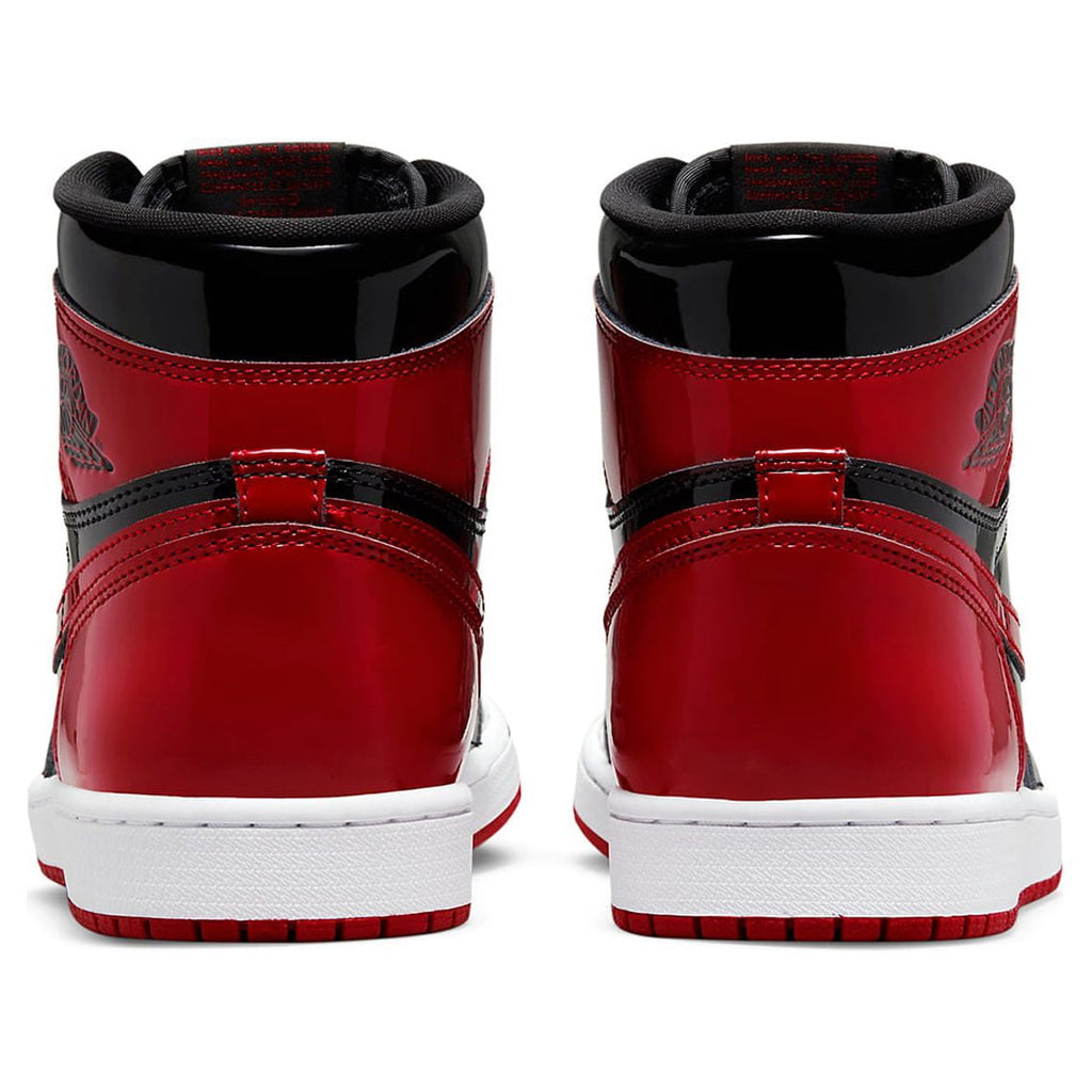 [555088-063] Men's Jordan 1 Retro High OG Patent Bred