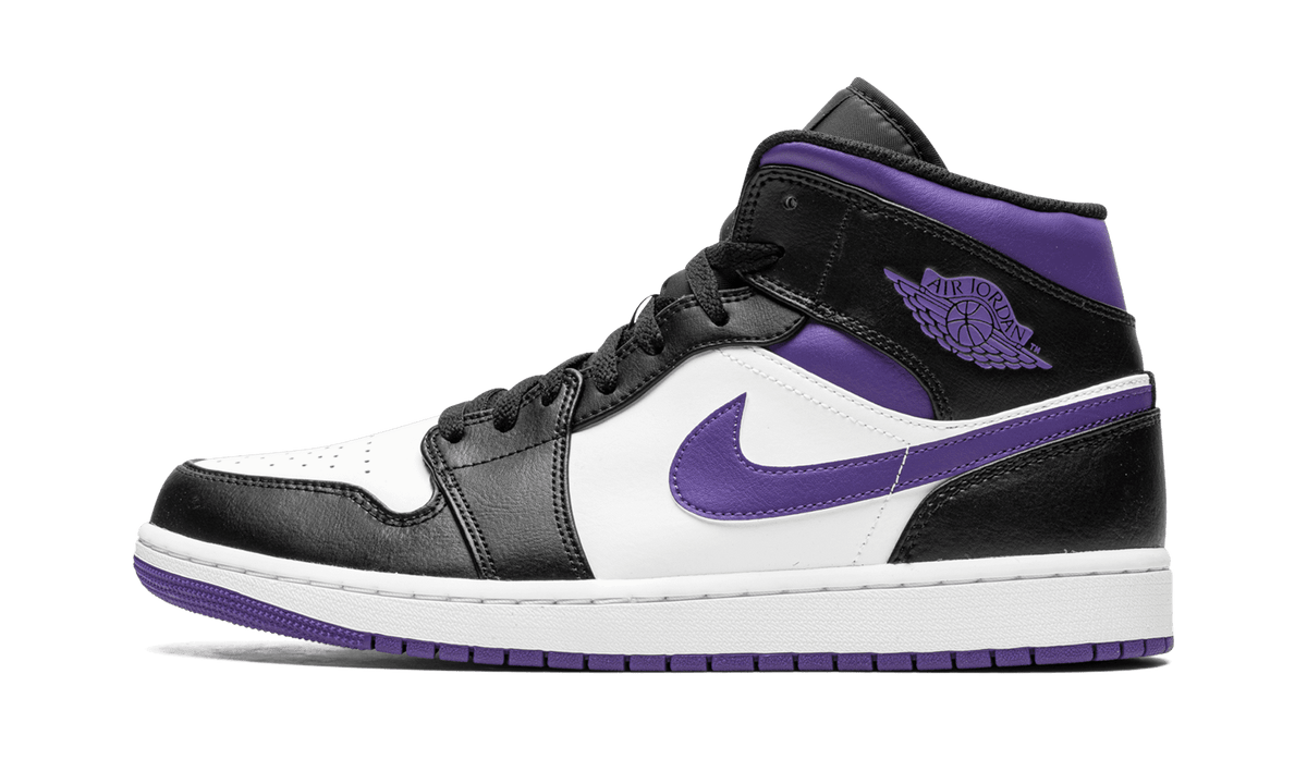 JORDAN MENS Air Jordan 1 Mid "Dark Iris" 554724 095 554724 095 from Stadium Goods