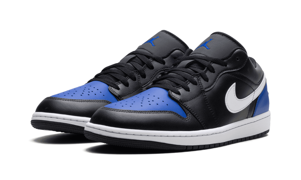 Jordan MENS Jordan 1 Low "Black Royal Toe" 553558 042 from Stadium Goods