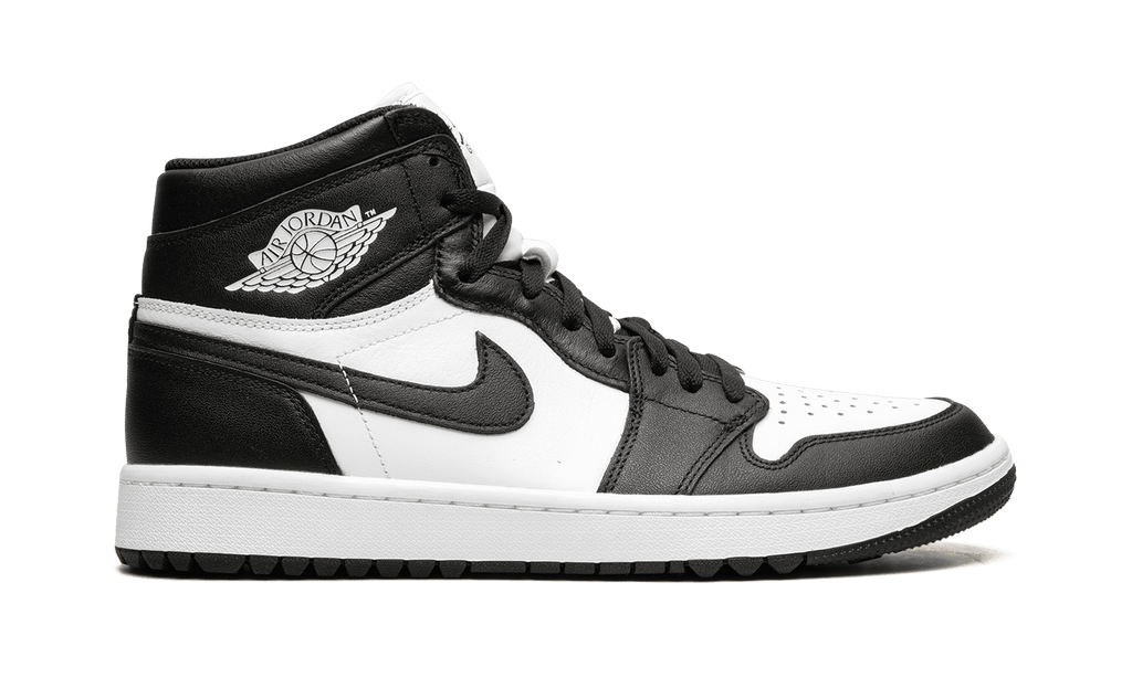 Jordan MENS Air Jordan 1 High Golf "Black / White - Panda" DQ0660 101 from Stadium Goods