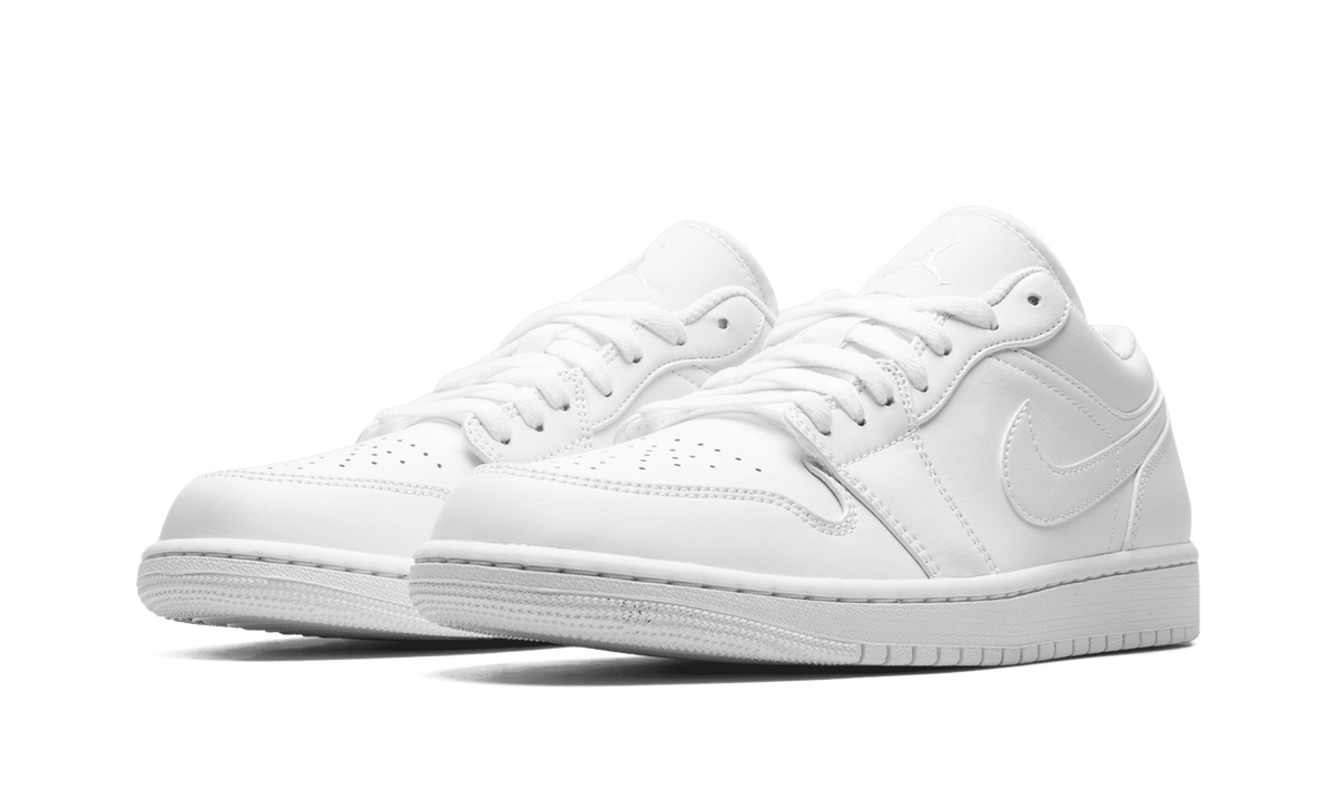 Jordan MENS Air Jordan 1 Low "Triple White" 553558 136 from Stadium Goods