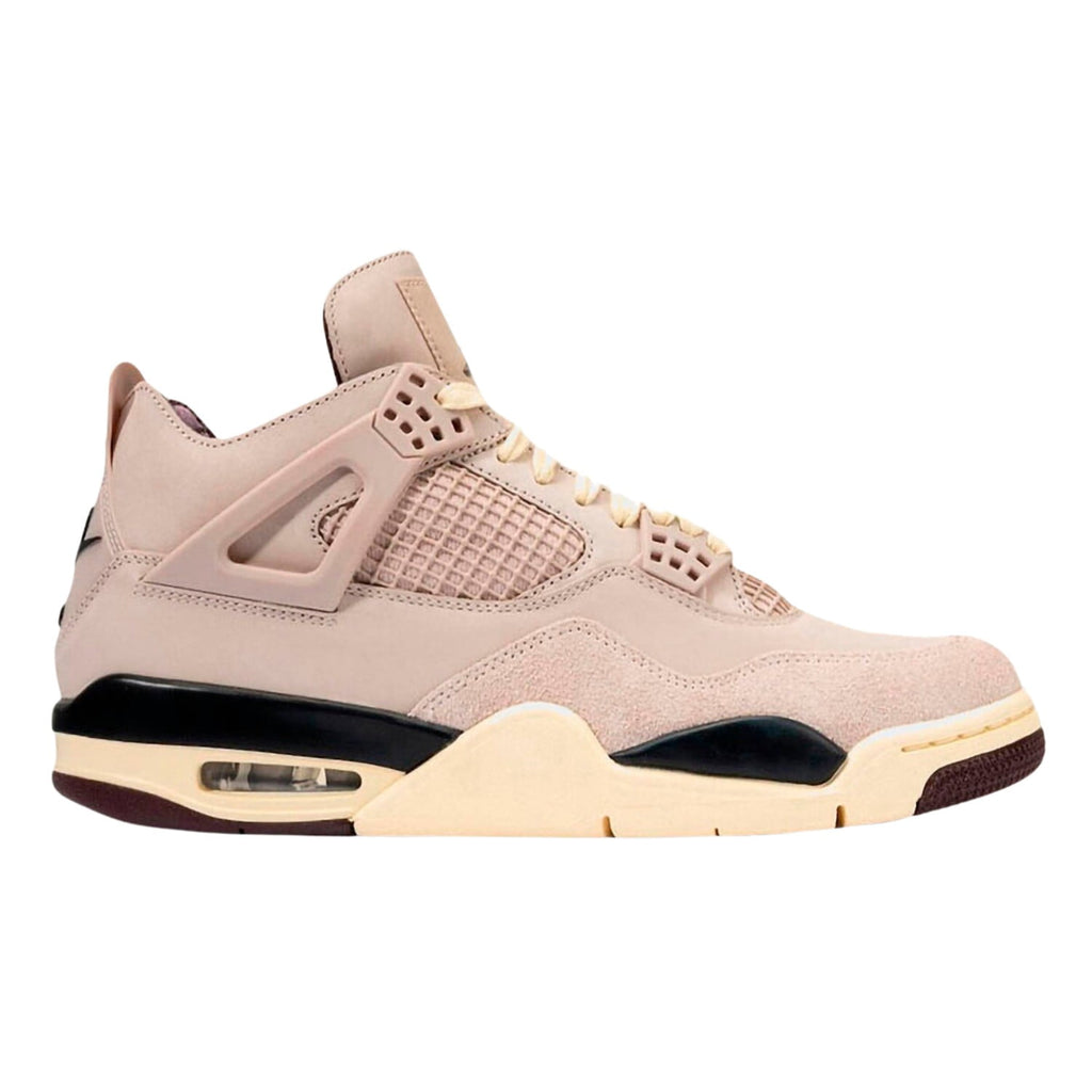Nike Air Jordan Mens Air 4 Retro A Ma Maniere While You were Sleeping Fossil Stone/Metallic Pewter 13.5 Women/12 Men