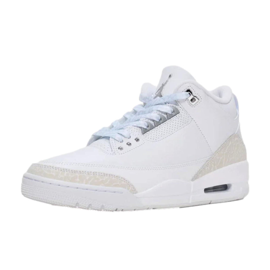 Nike Air Jordan 3 Retro White / Metallic Silver - White CT8532-111 Men's Size 10