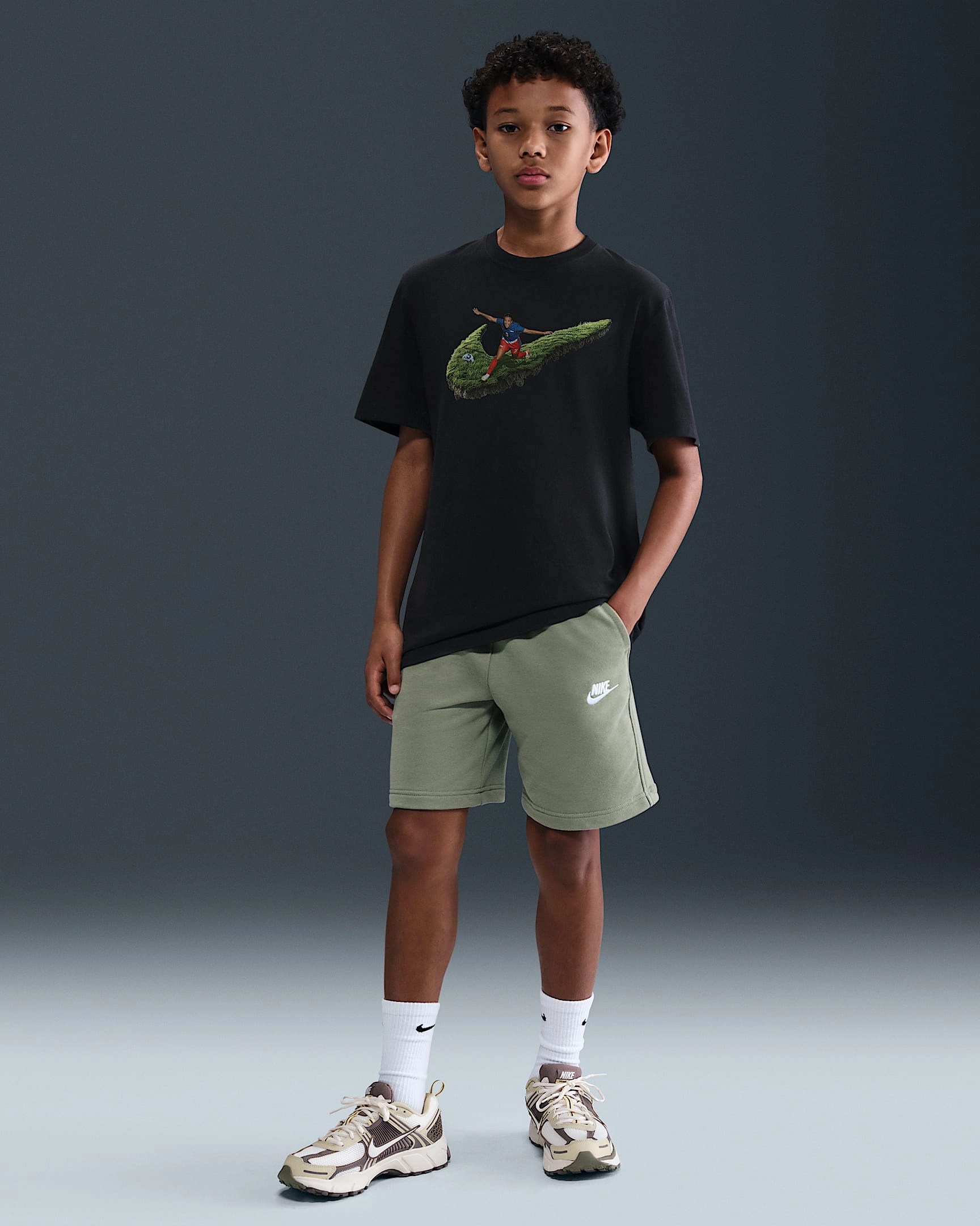 Caitlin Clark triumferer: Børne-T-shirt til basketballfans, Nike-stil, vind med stjernen!